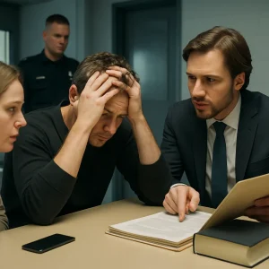 Amenazas delante de los niños agravante específico