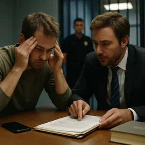 Contradicción entre mi declaración y la del agresor